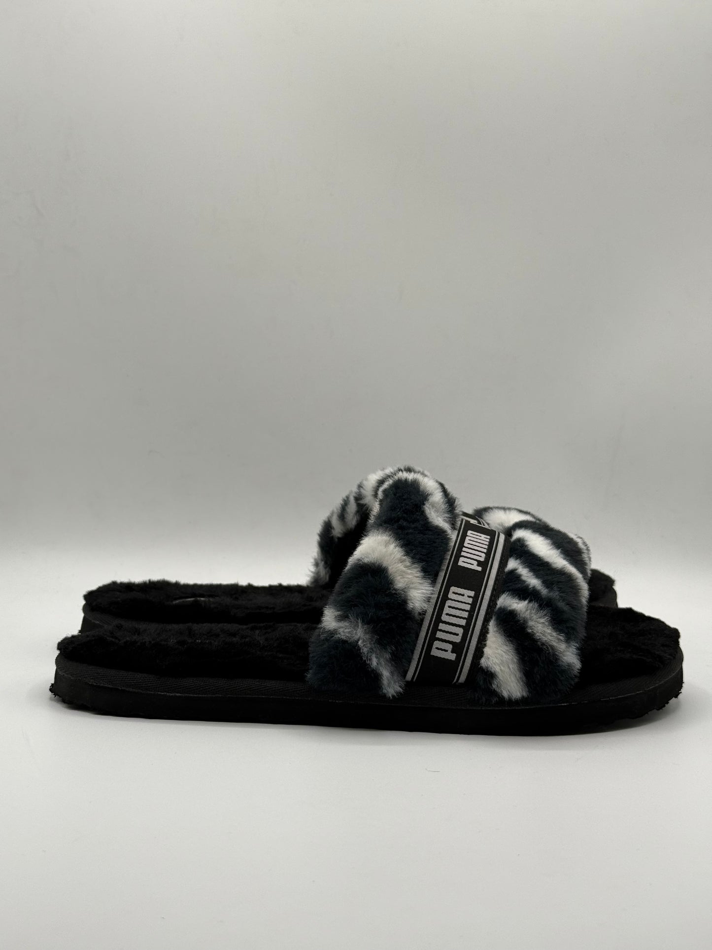 Puma Women's Fluff Wild Slides | Condition Excellent | Size UK6 EU39 | Made In China | 100% Original