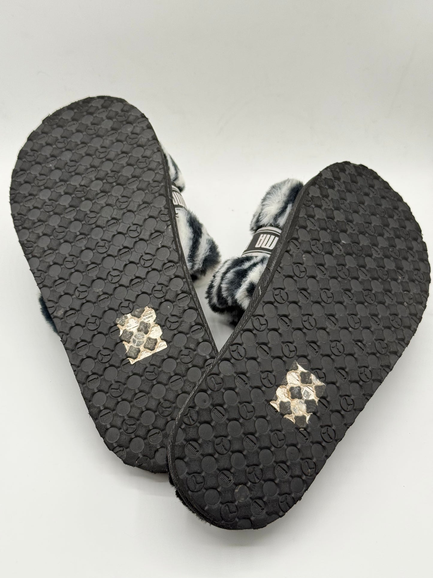 Puma Women's Fluff Wild Slides | Condition Excellent | Size UK6 EU39 | Made In China | 100% Original