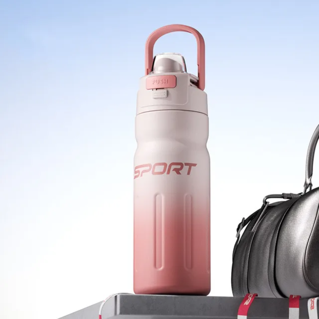 Travel Stainless Steel Water Bottle 550ml | Vacuum Insulated Leak-Proof Flask