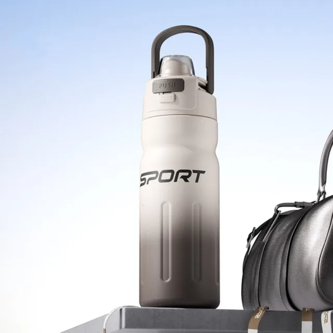 Travel Stainless Steel Water Bottle 550ml | Vacuum Insulated Leak-Proof Flask