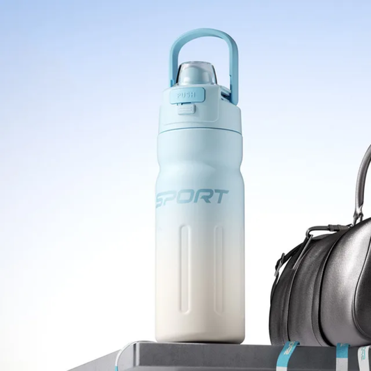 Travel Stainless Steel Water Bottle 550ml | Vacuum Insulated Leak-Proof Flask