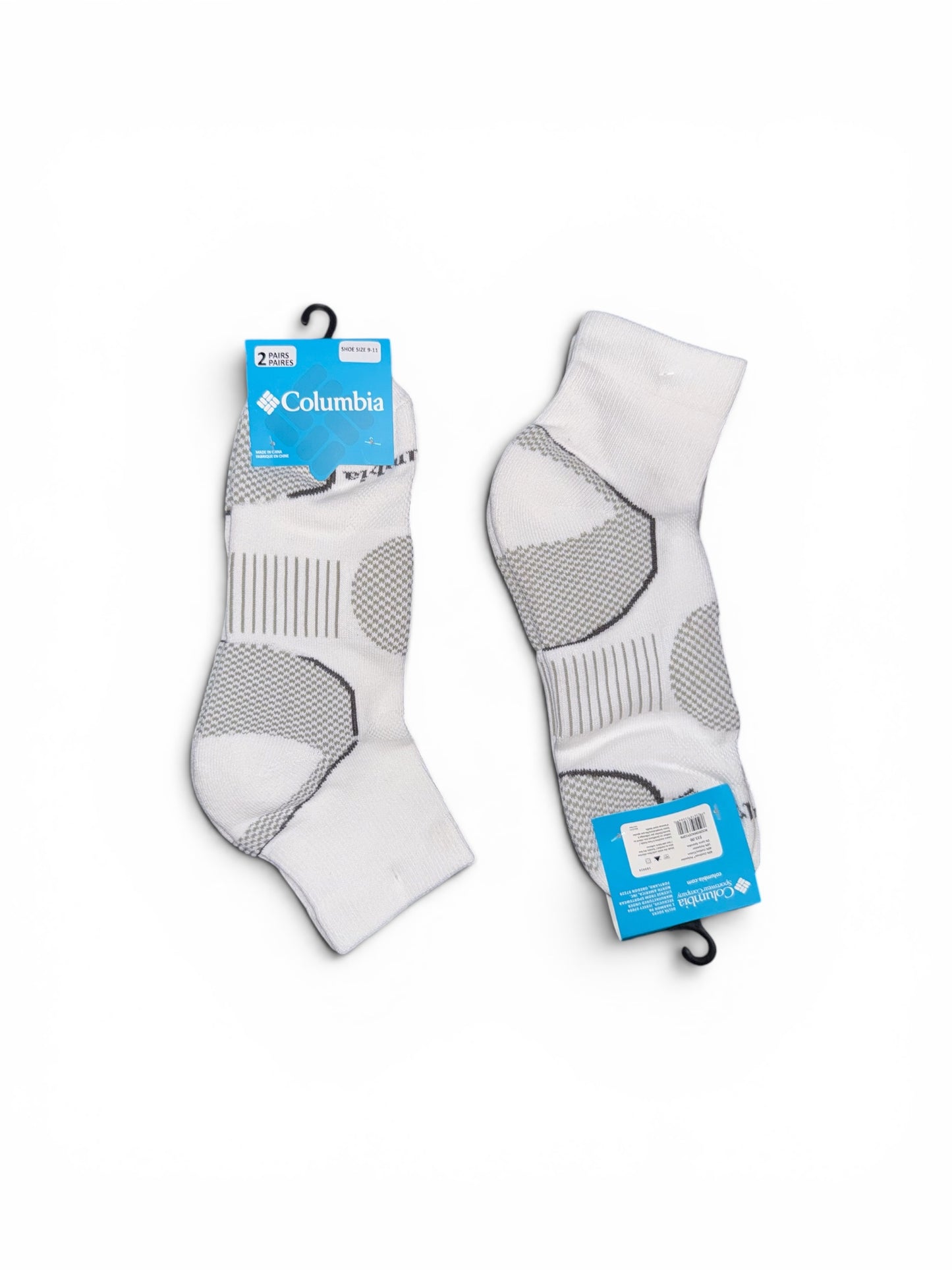 Columbia Balance Point Walk Quarter Socks Double Cushion (2Pair Pack)