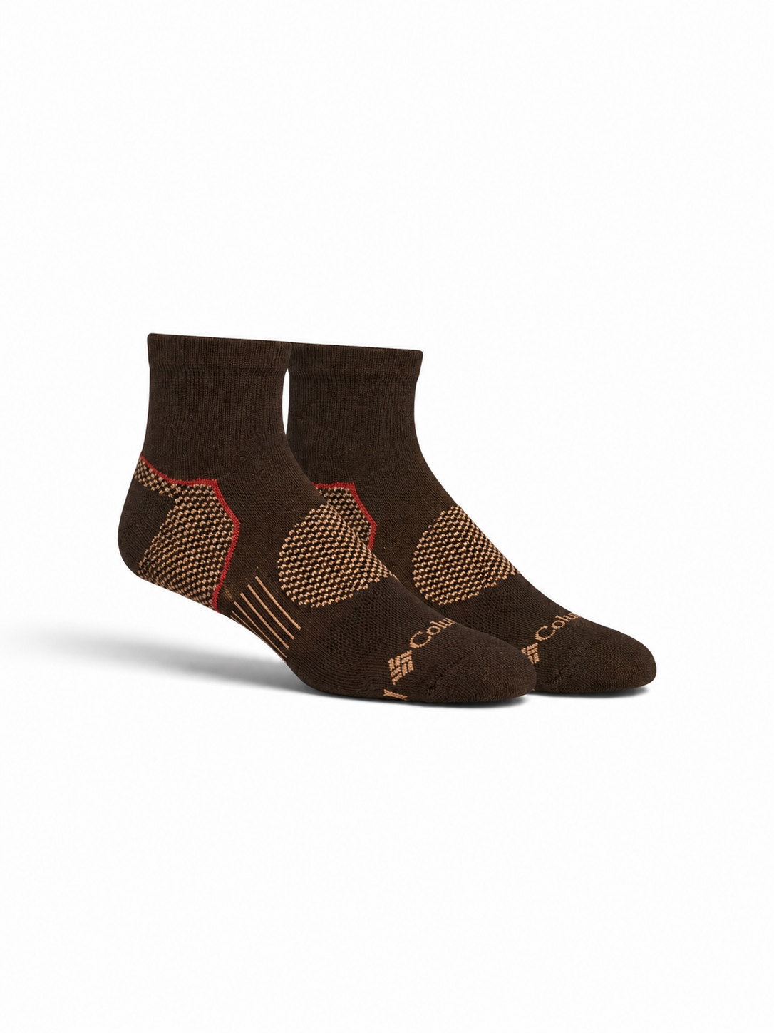 Columbia Balance Point Walk Quarter Socks Double Cushion (2Pair Pack)