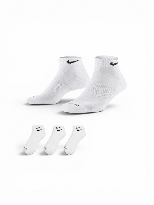 CUSHIONED ANKLE SOCKS (PACK OF 3 PAIRS)