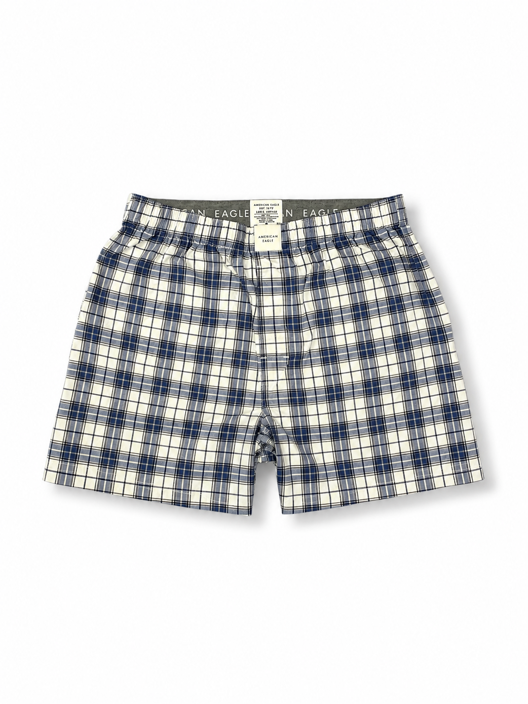 American Eagle Stretch Plaid Classic Boxer Short (ONE PIECE PACK)