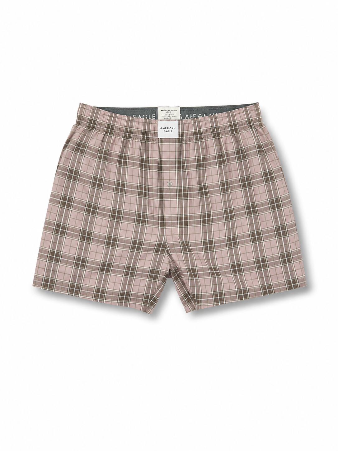 American Eagle Stretch Plaid Classic Boxer Short (ONE PIECE PACK)