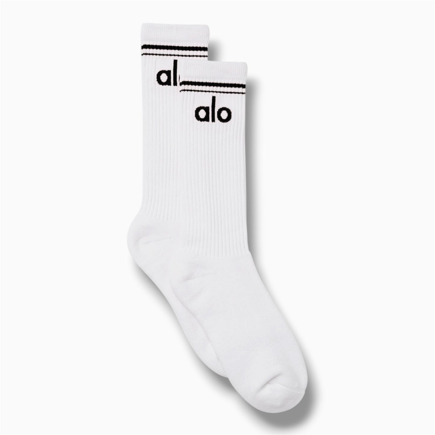 Alo Unisex Throwback Crew Sock (One Pair Pack)