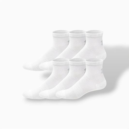 Under Armour Quarter Training Cotton Socks Pack Of 6 Pairs