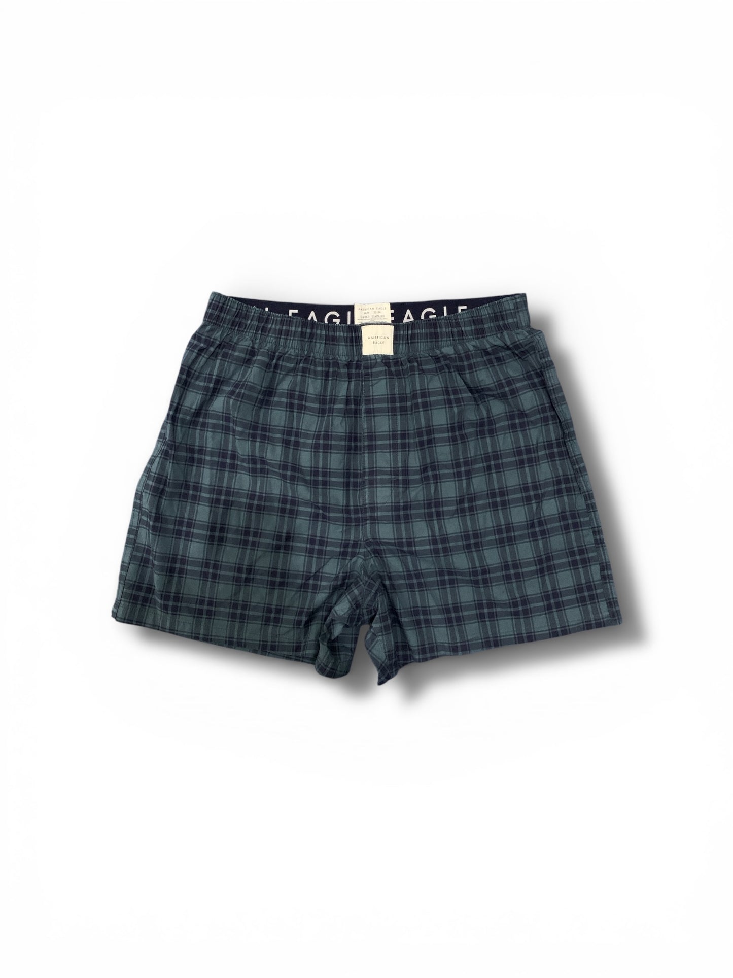 AE Stretch Plaid Classic Boxer Short