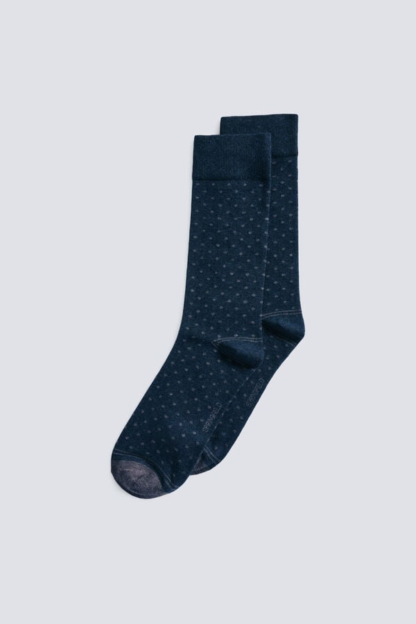 Springfield Long polka dot contrast sock (PACK OF 3)