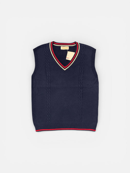 Kid’s Knitted Sleeveless Sweater