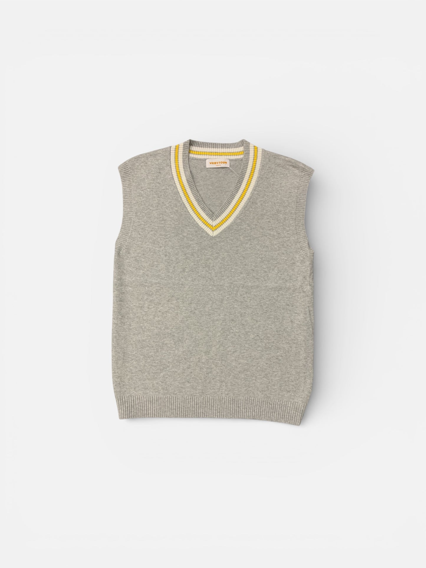 Kid’s Knitted Sleeveless Cotton Sweater-Soft&Premium