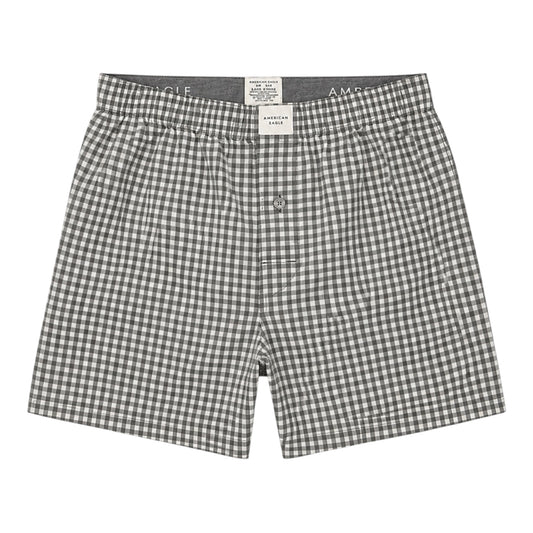 American Eagle Stretch Plaid Classic Boxer Short (ONE PIECE PACK)