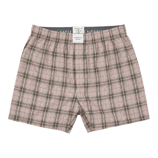American Eagle Stretch Plaid Classic Boxer Short