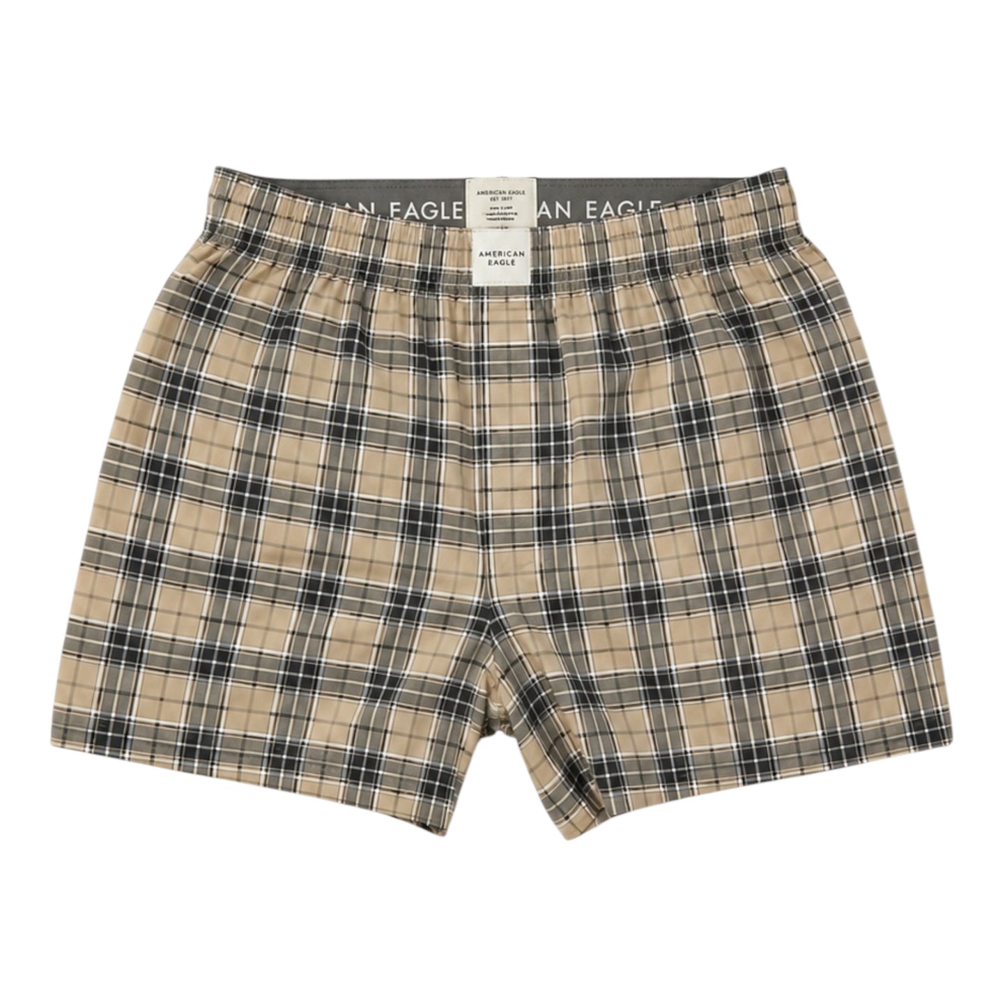 American Eagle Stretch Plaid Classic Boxer Short
