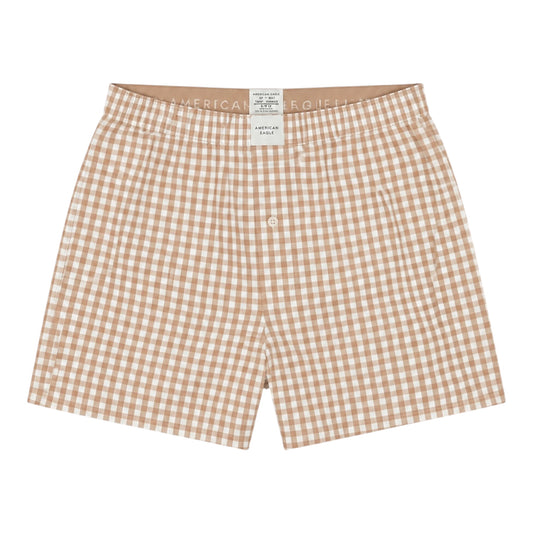American Eagle Stretch Plaid Classic Boxer Short