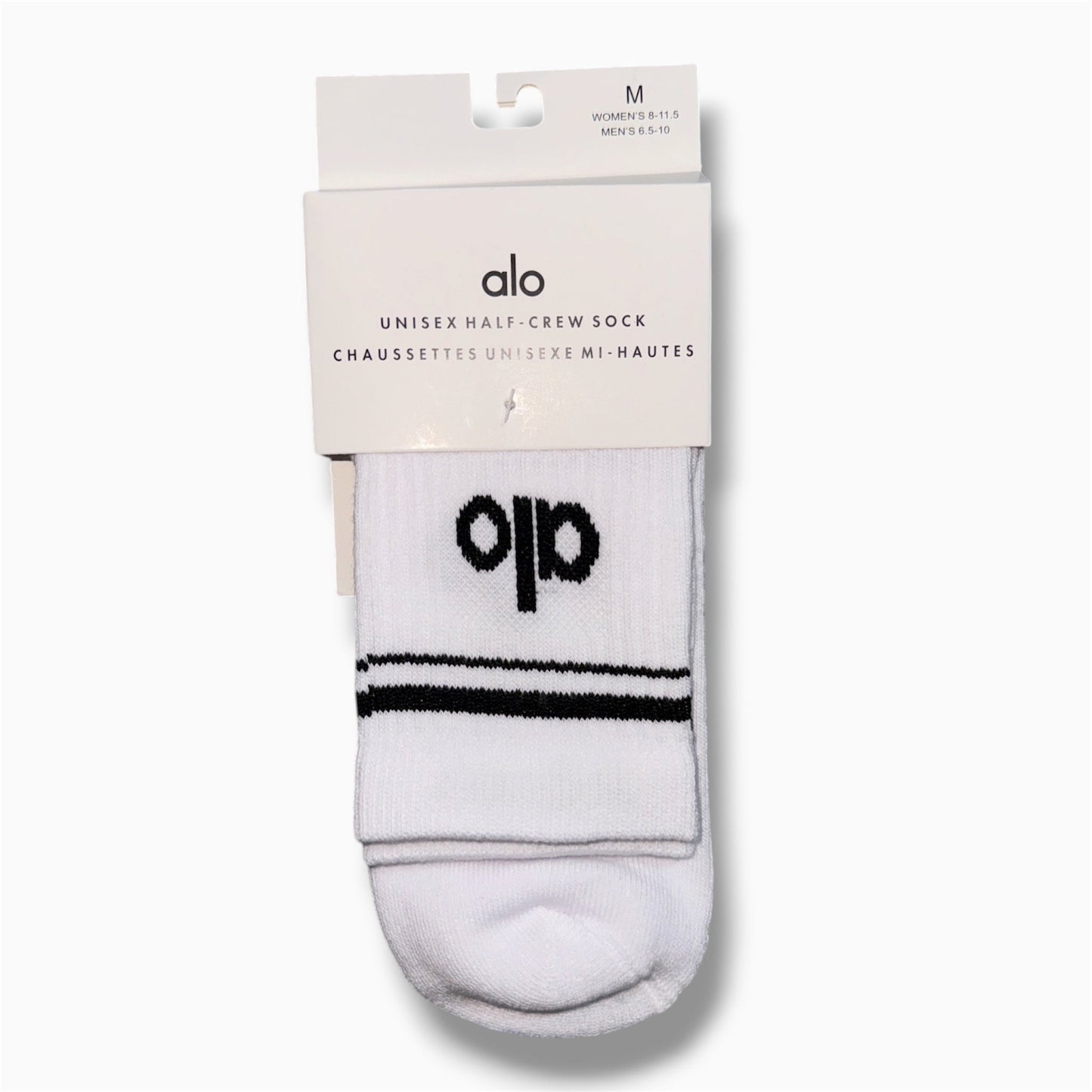 Unisex Throwback Half Crew Socks