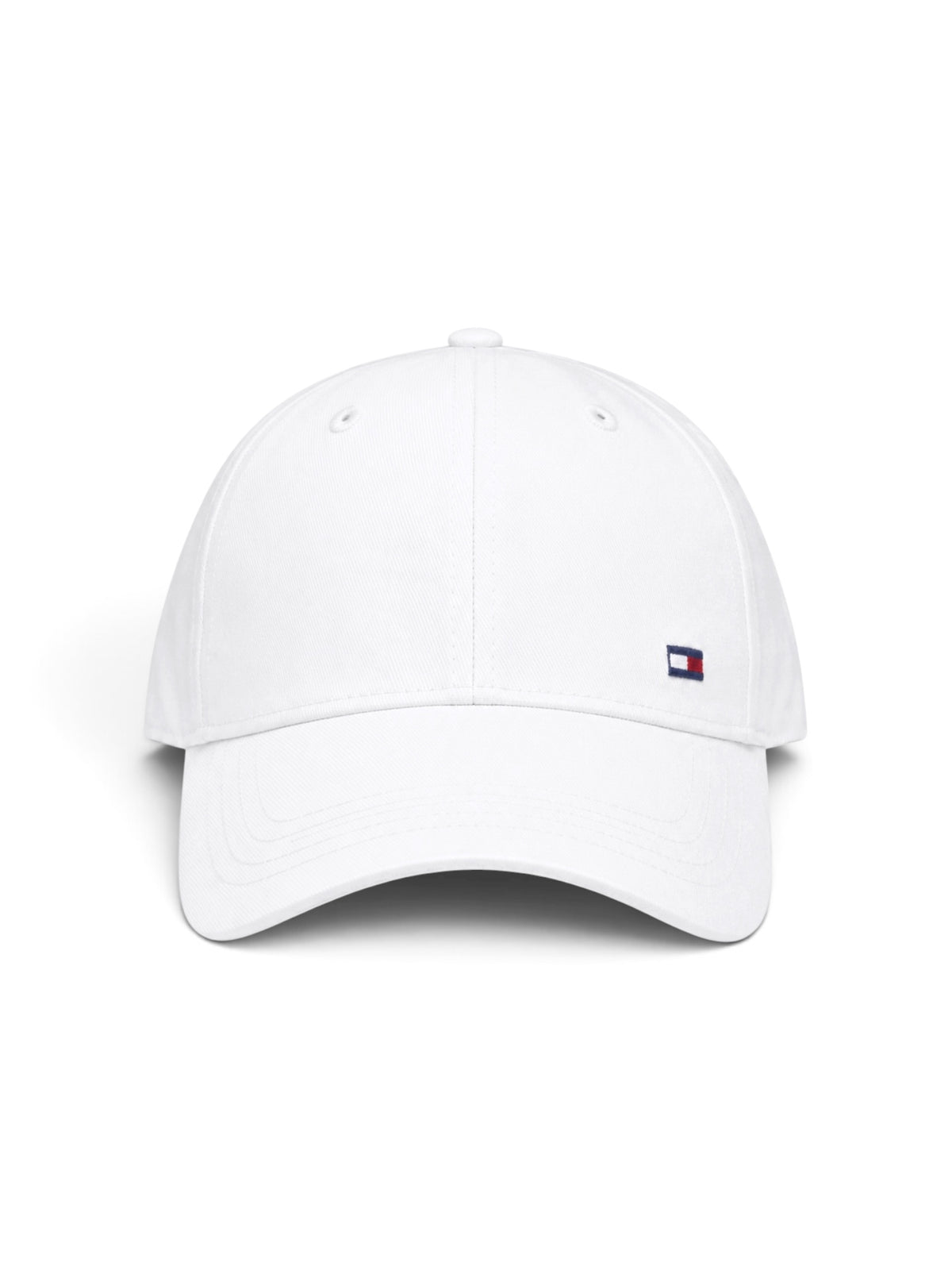 TOMMY HILFIGER FLAG LOGO Beige COTTON CAP