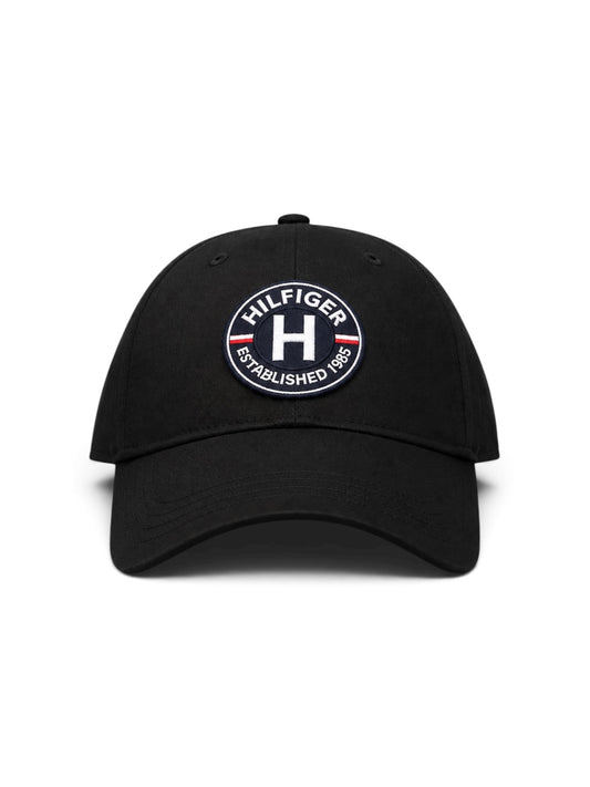 TOMMY HILFIGER CIRCLE LOGO COTTON CAP