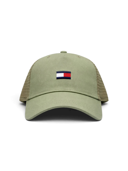 Tommy Hilfiger Flag Log Trucker Cap