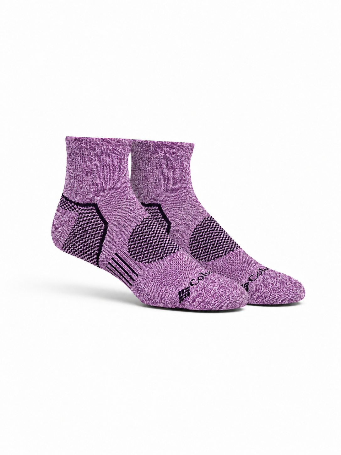 Columbia Balance Point Walk Quarter Socks Double Cushion (2Pair Pack)