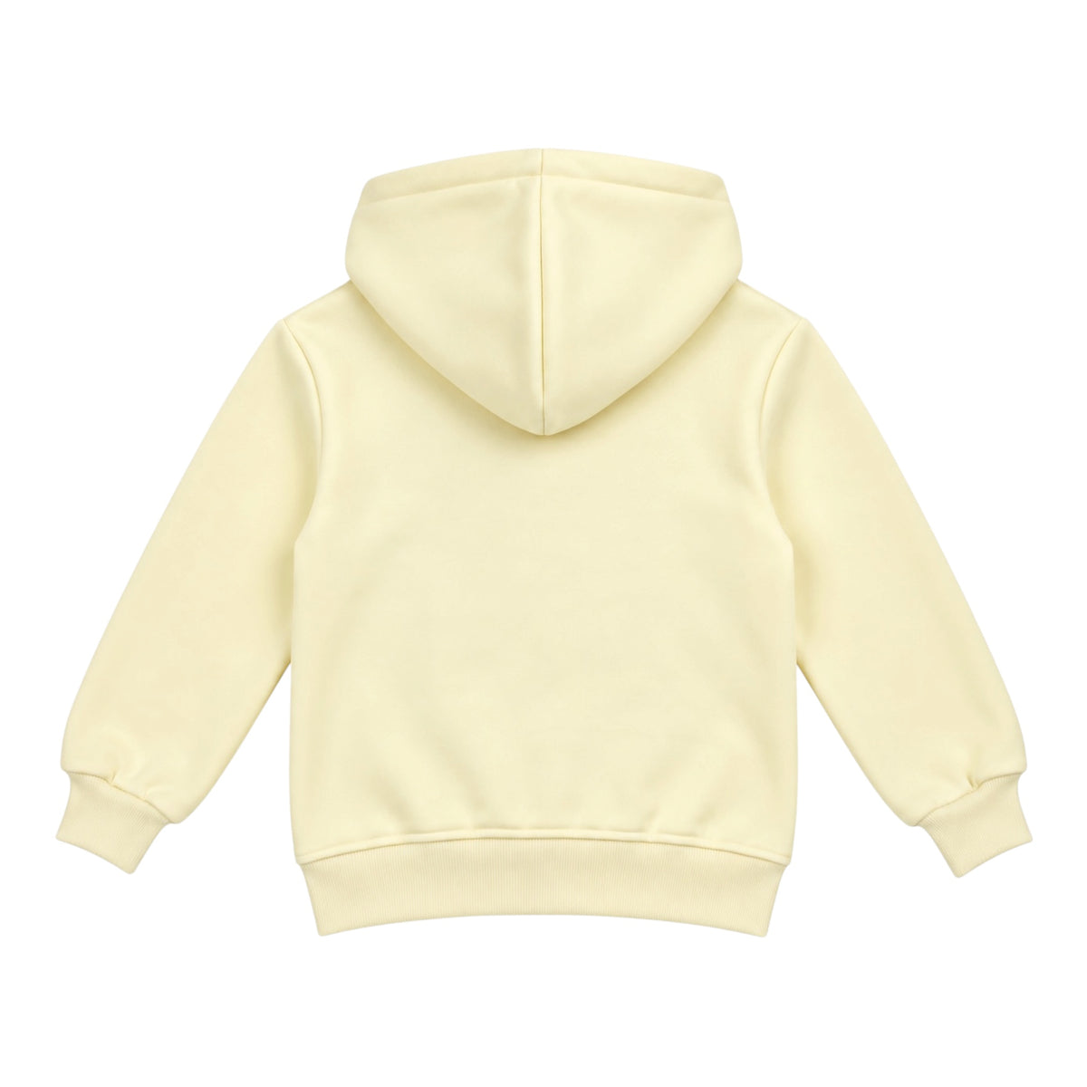 Girls’ Cream Leopard Print Floral Hoodie