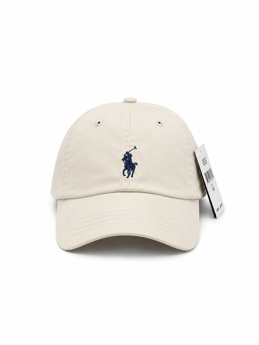 Polo Ralph Lauren Cotton Chino Cap Cream Color