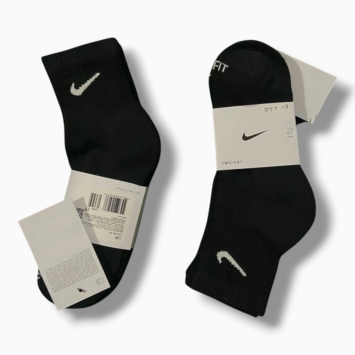 Everyday Plus Cushioned
Training Quarter Socks (3 Pairs)