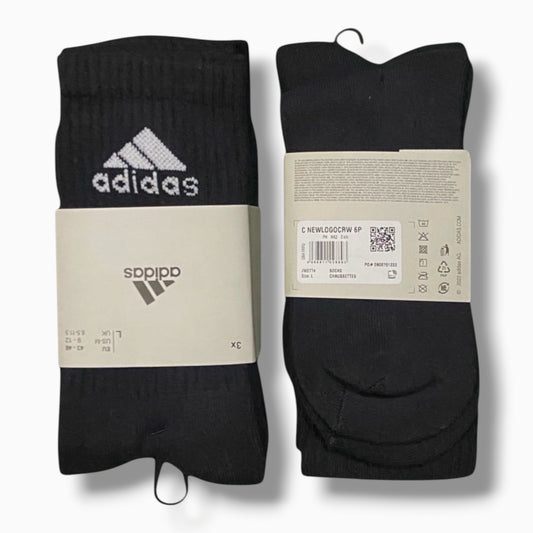 ADIDAS CUSHIONED SPORTSWEAR CREW SOCKS (PACK OF 3 PAIRS)