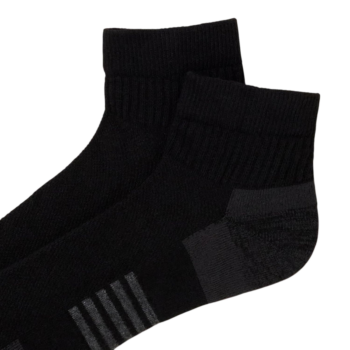 Essentials mens 6-pack Performance Cotton Cushioned Ankle Socks