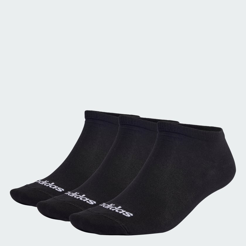 THIN LINEAR LOW-CUT SOCKS 3 PAIRS
