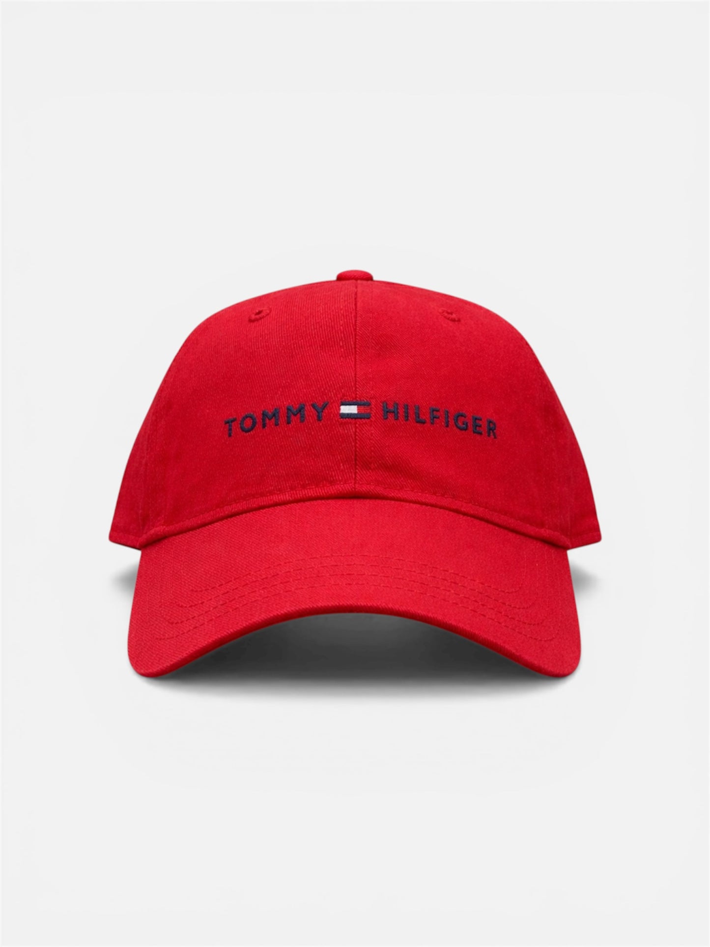 Embroidered Tommy Logo Baseball Cap