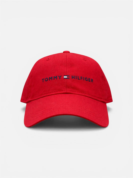 Embroidered Tommy Logo Baseball Cap