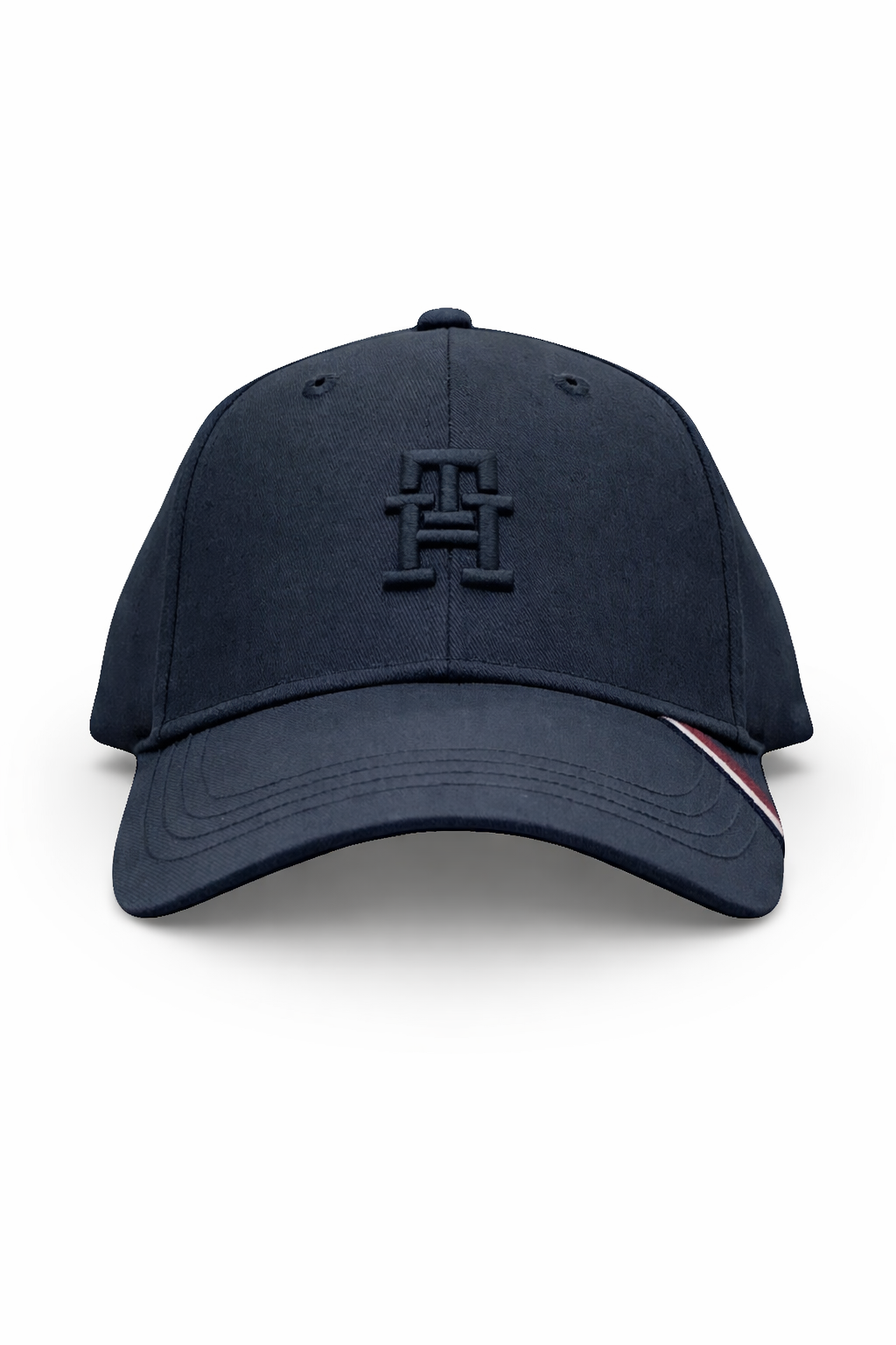 Tommy Hilfiger Monogram Embroidered Baseball Cap