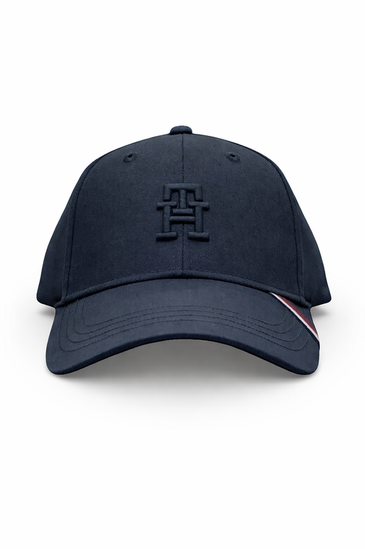 Tommy Hilfiger Monogram Embroidered Baseball Cap