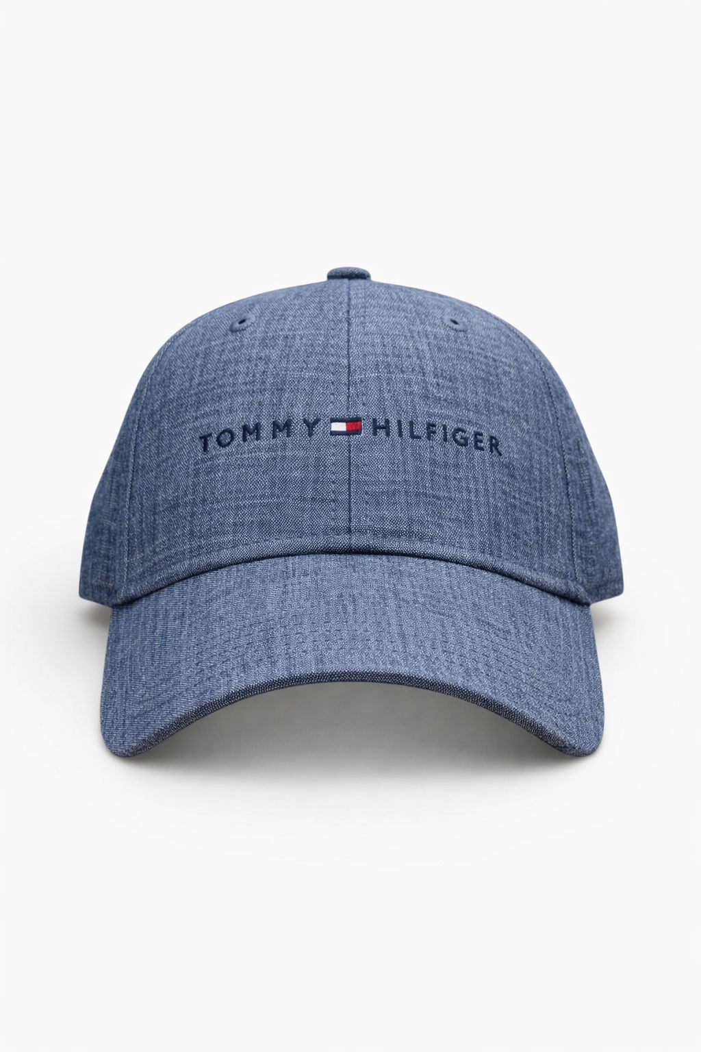Tommy Logo Chambray Cap