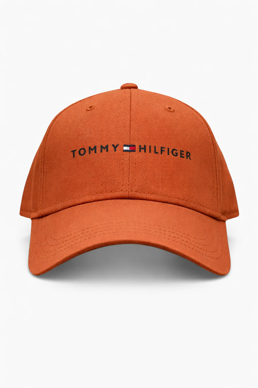 Embroidered Tommy Logo Baseball Cap