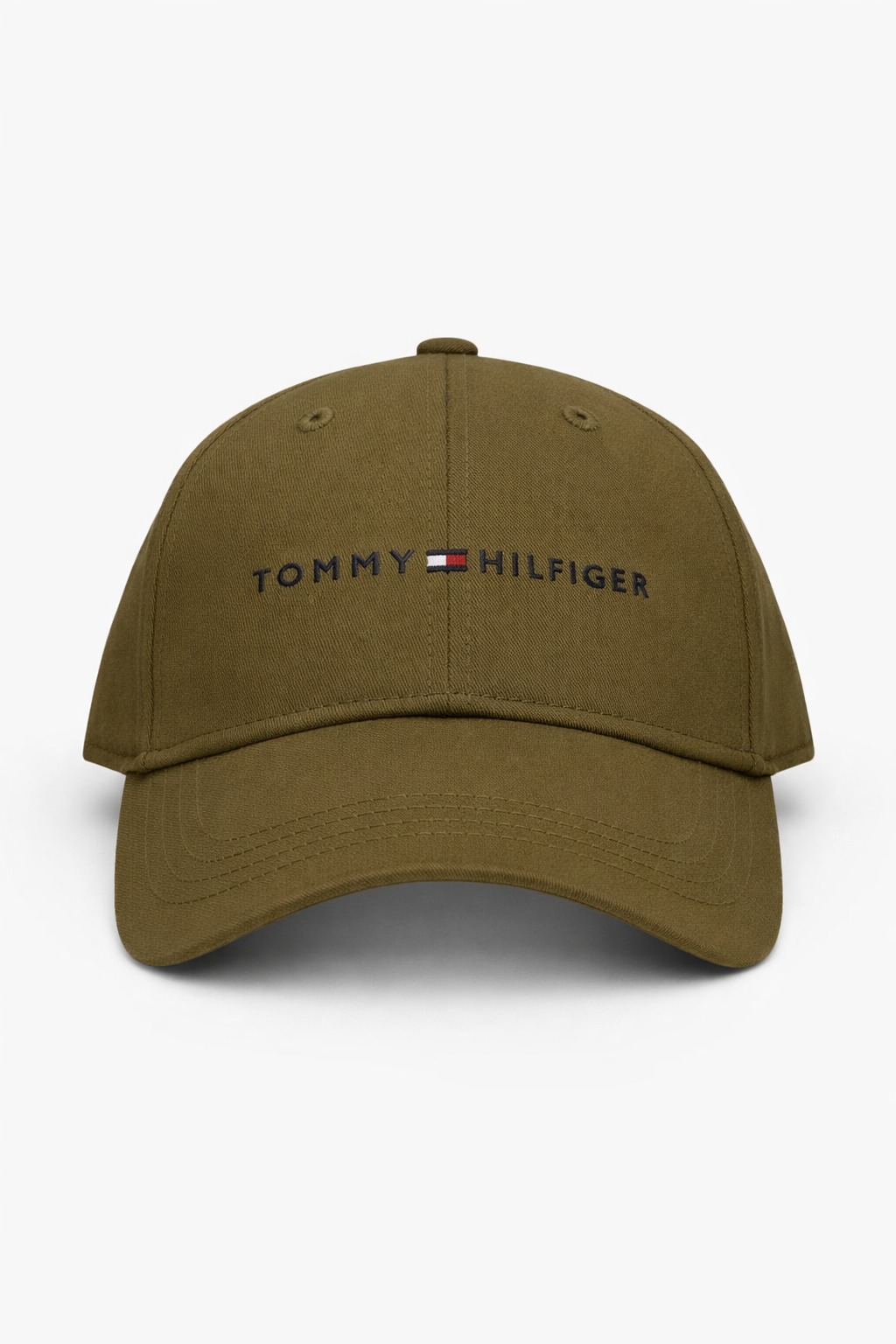 Embroidered Tommy Logo Baseball Cap