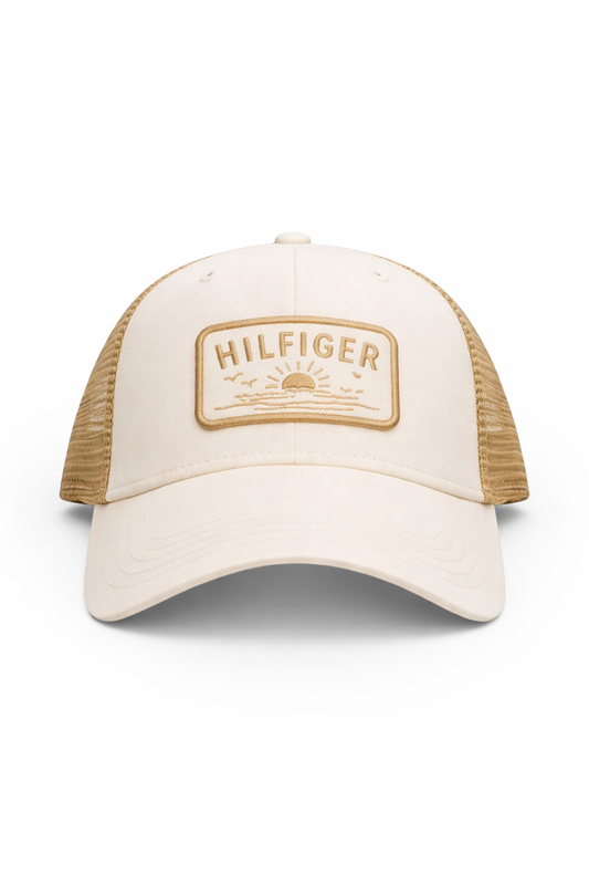 Hilfiger Wave Logo Trucker Cap