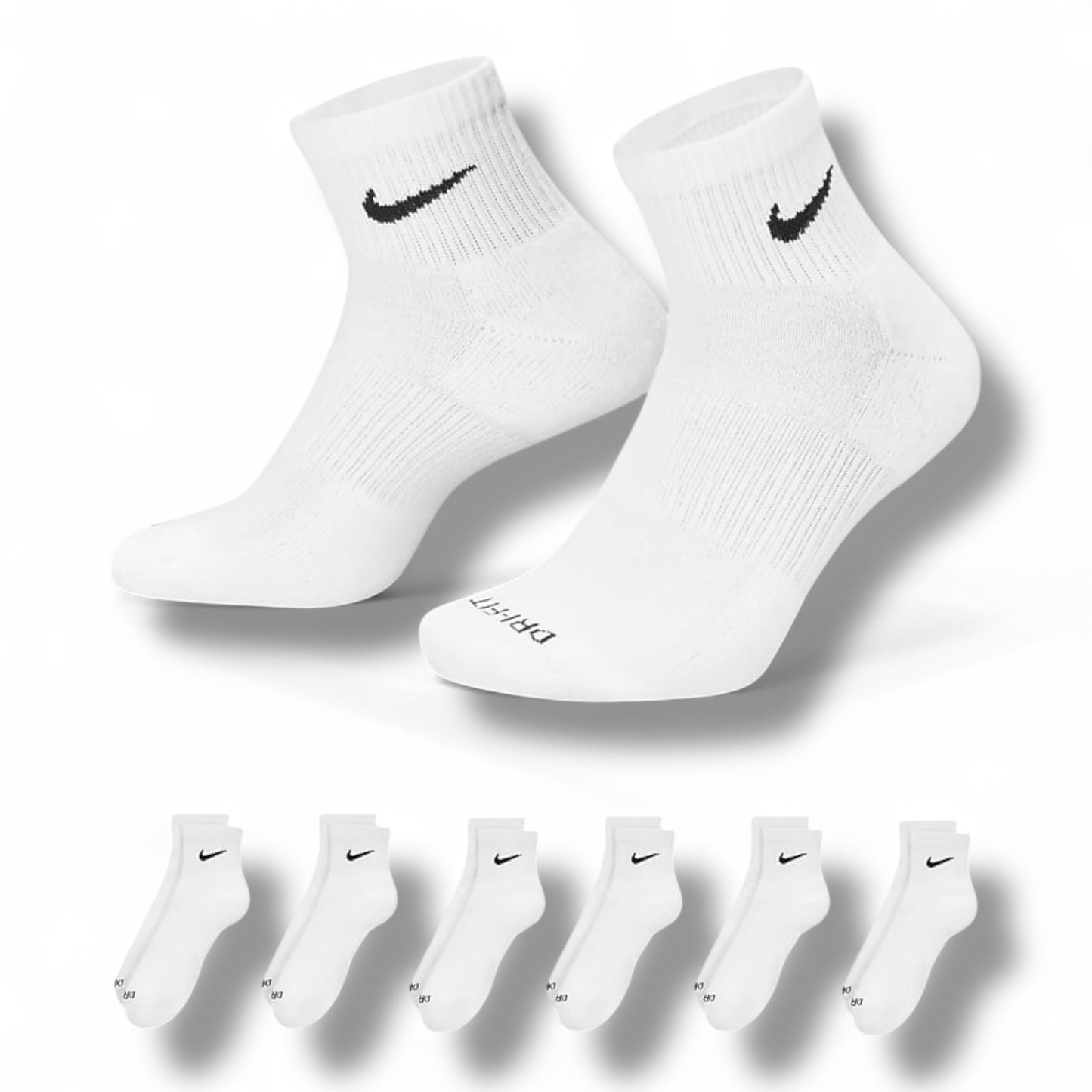 Nike Everyday Plus Cushioned
Training Quarter Socks (3 Pairs)