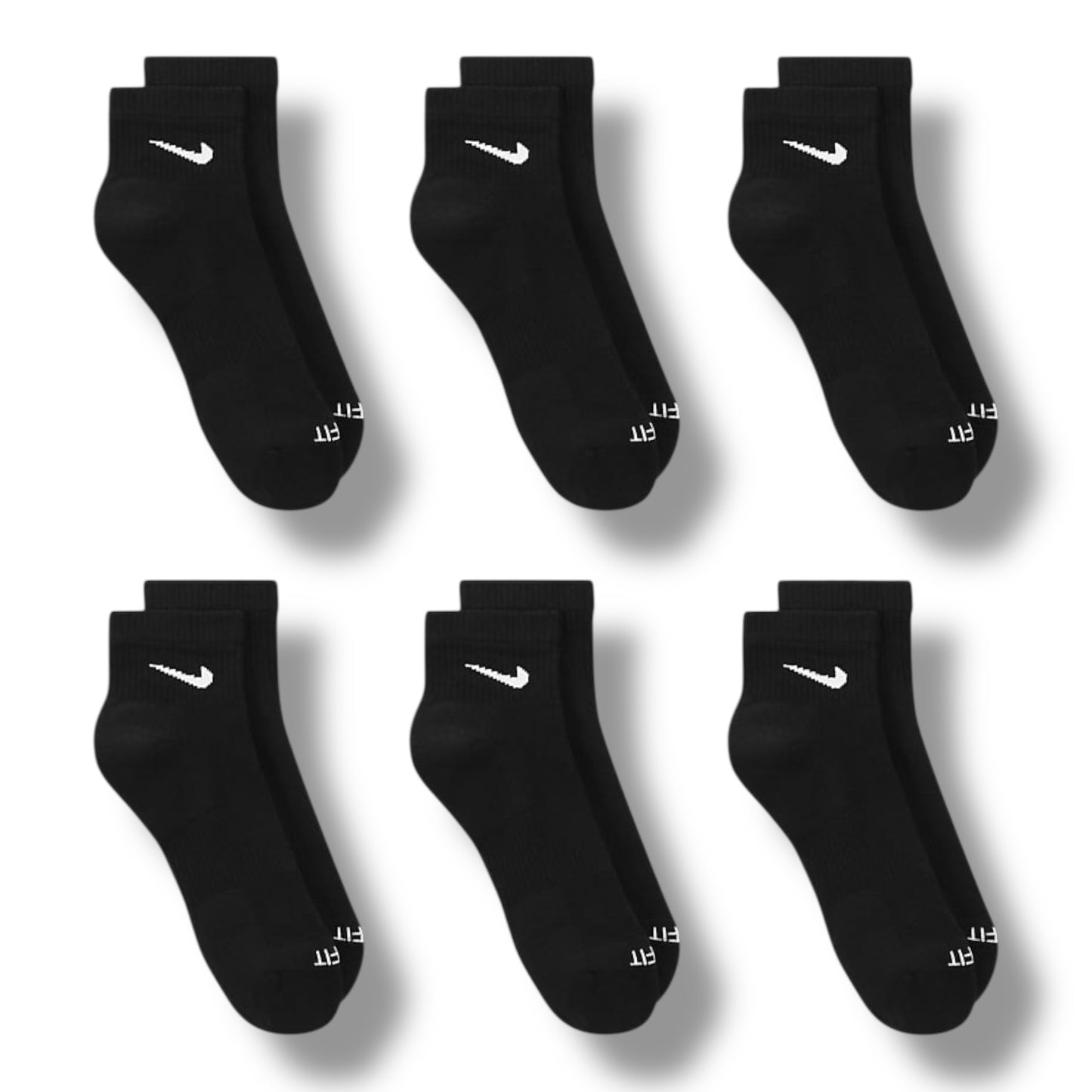 Nike Everyday Plus Cushioned
Training Quarter Socks (3 Pairs)