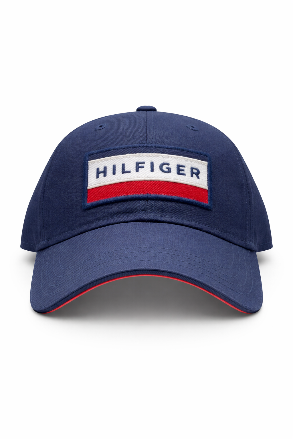 Tommy Hilfiger Blue Logo Baseball Cap – Classic Adjustable Cotton Hat