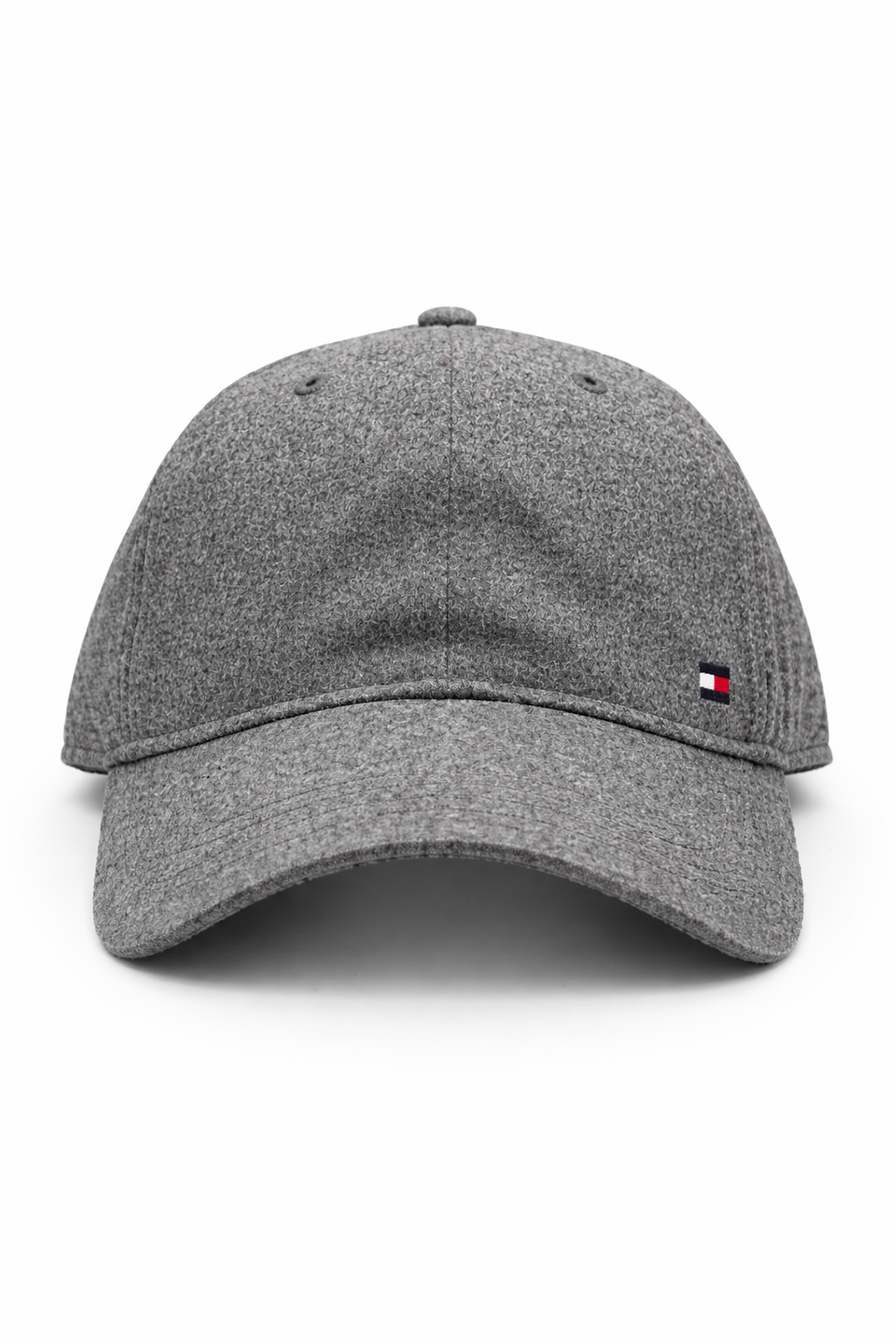 Tommy Hilfiger Men's Hat Billy Corner Flag Cap, Charcoal Grey