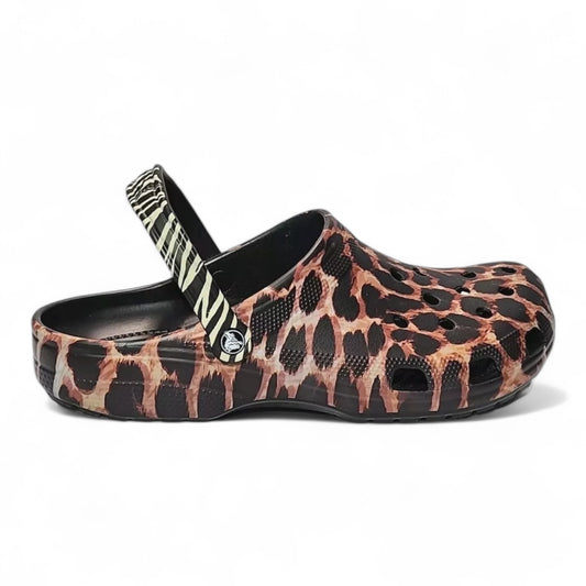 Crocs Classic Clog Leopard & Zebra Print (Brand New without Box) Size (M7 W9 EU 39-40)