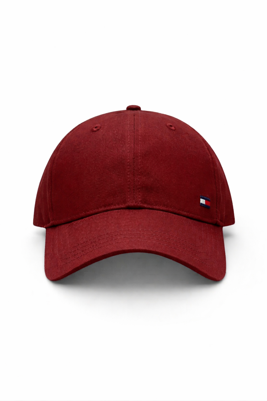 TOMMY HILFIGER FLAG LOGO Beige COTTON CAP