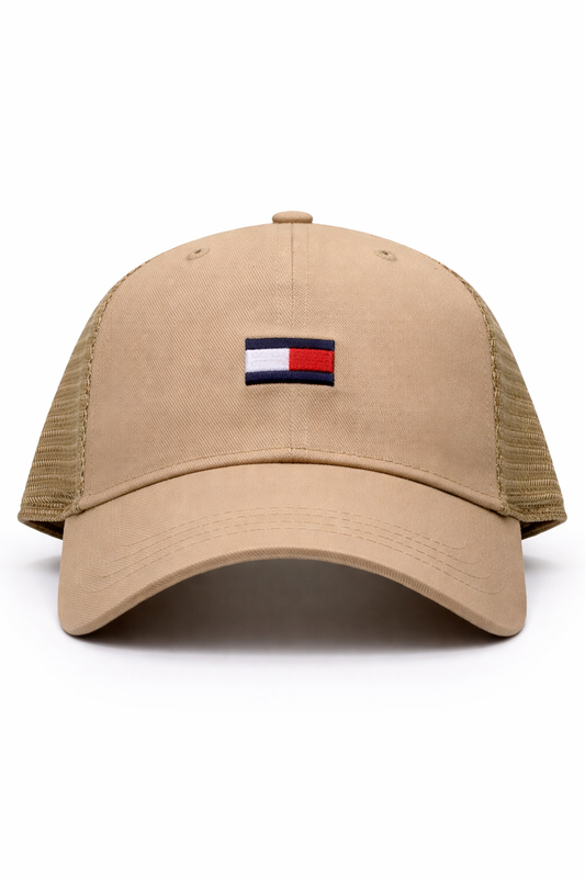 Tommy Hilfiger Flag Log Trucker Cap