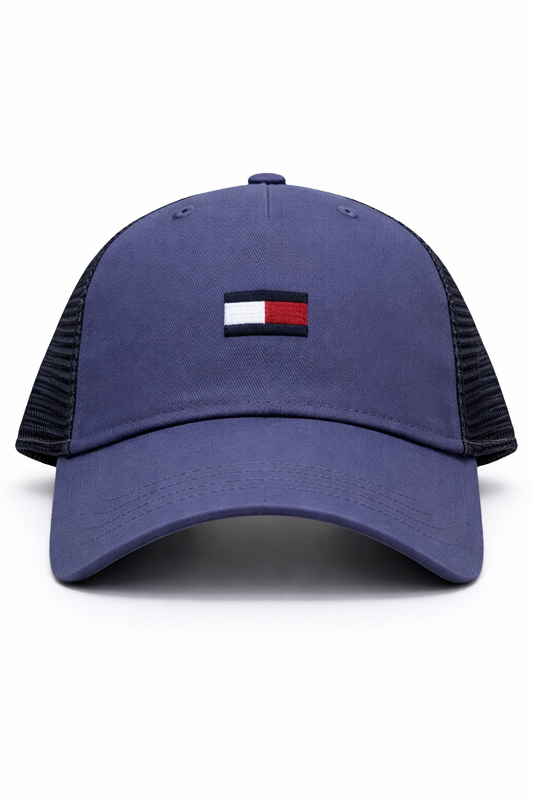 Hilfiger Flag Logo Trucker Cap