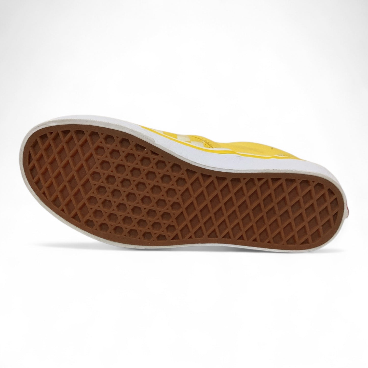 Yellow Checkered Slip On Vans | Pre-Owned Condition 10/10 | Size EU 36.5