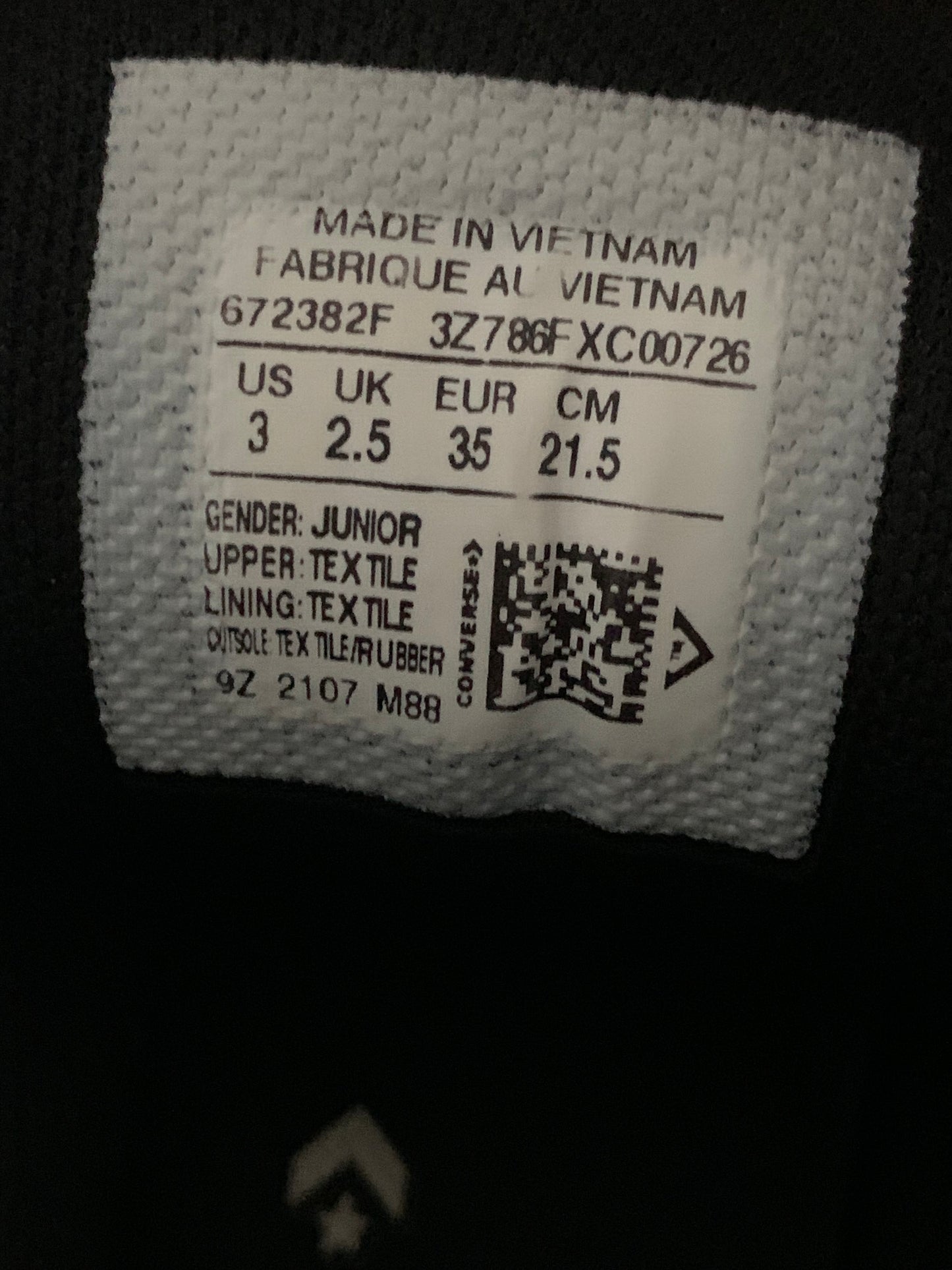 Chuck Taylor All Star Street Snake Lined | Pre-Owned Condition 9.5/10 | Size EU 35