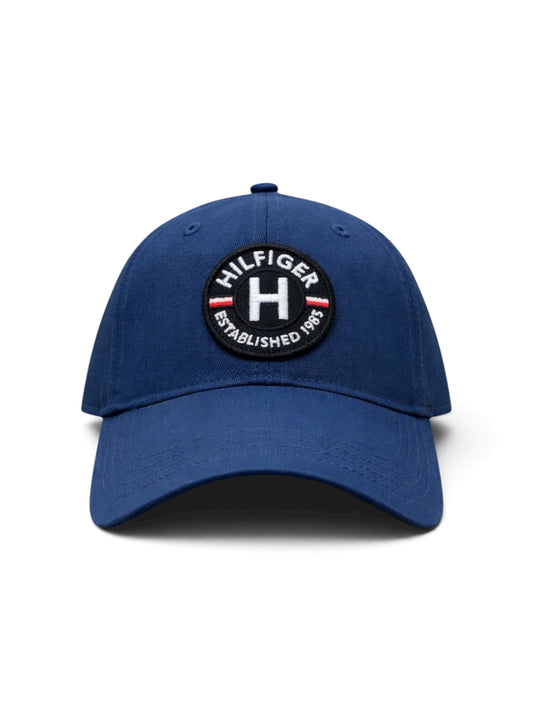 TOMMY HILFIGER CIRCLE LOGO COTTON CAP